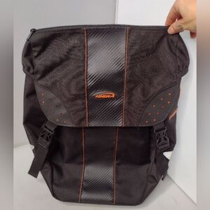 Ibera Bicycle Bag PakRak Clip-On Quick-Release All Weather Bike Black